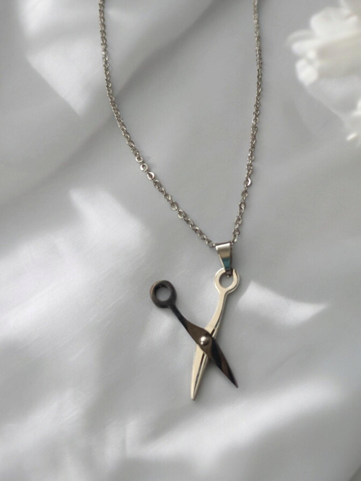 Cadena acero con tijerita