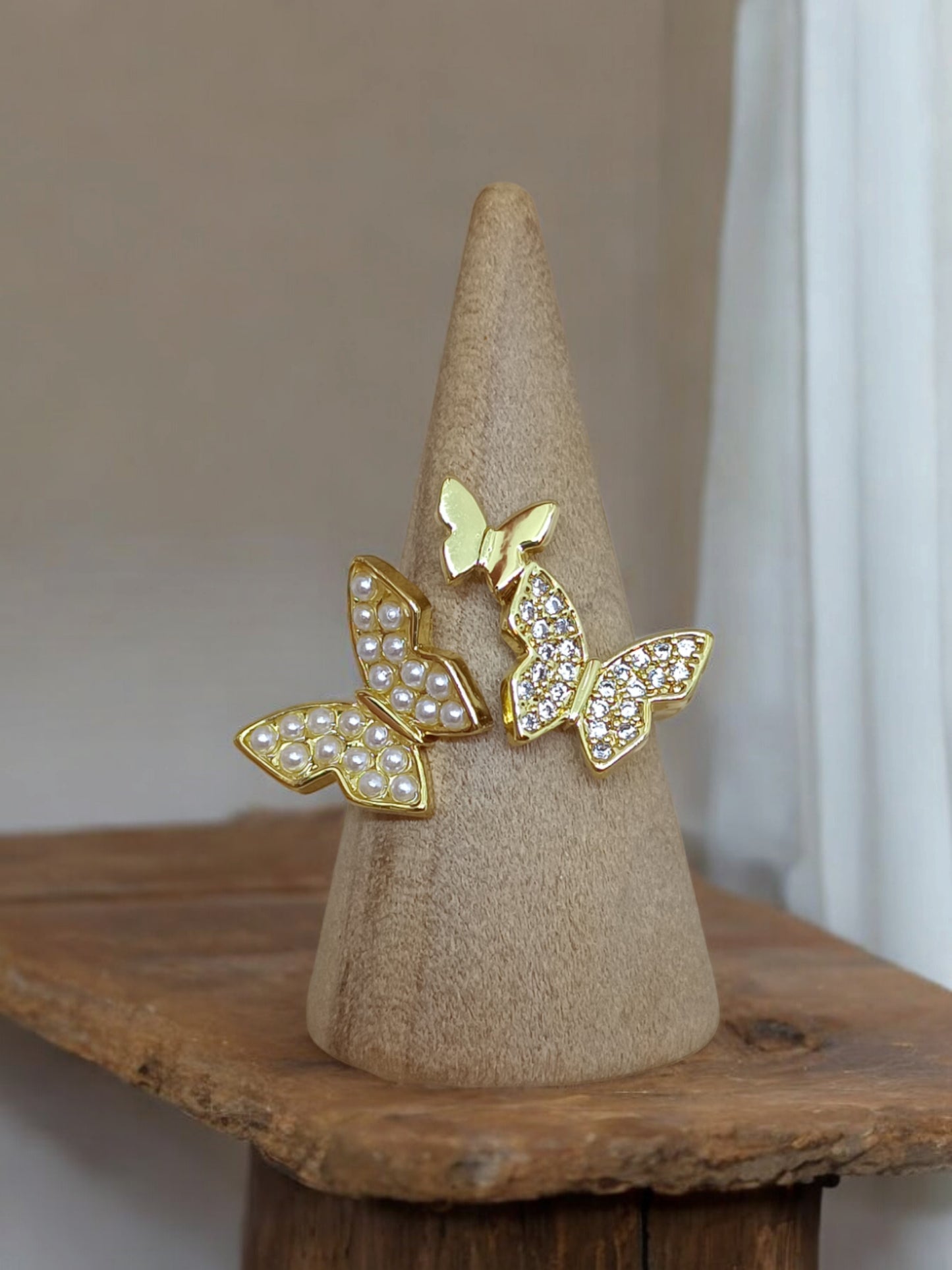 Anillo de oro laminado