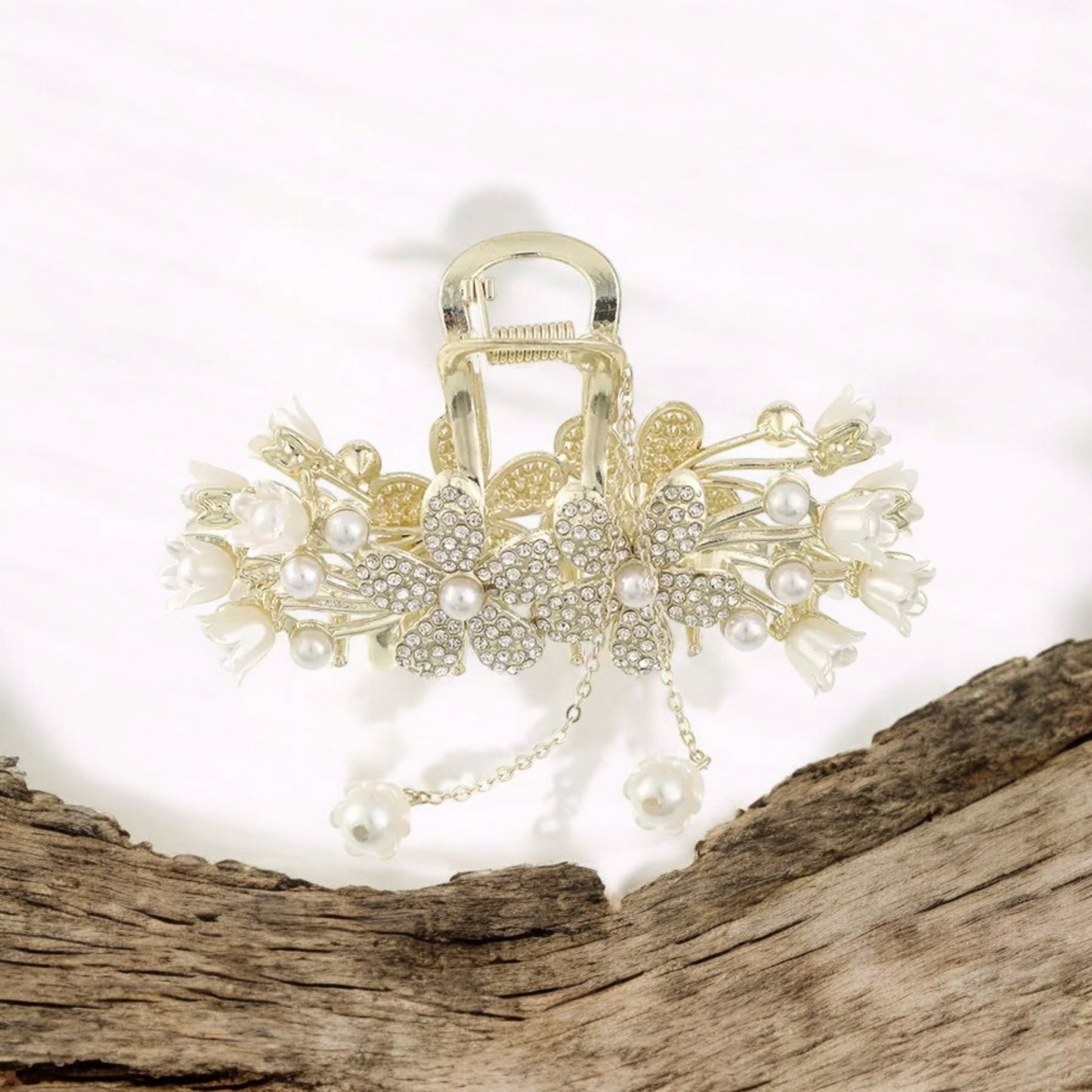 Prensa metálica para cabello