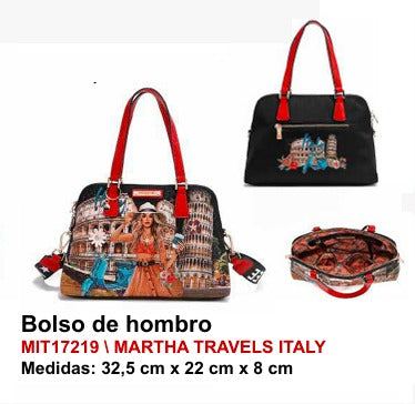 Bolso de Hombro - Martha Travels