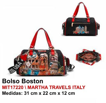 Bolso Boston - Martha Travels