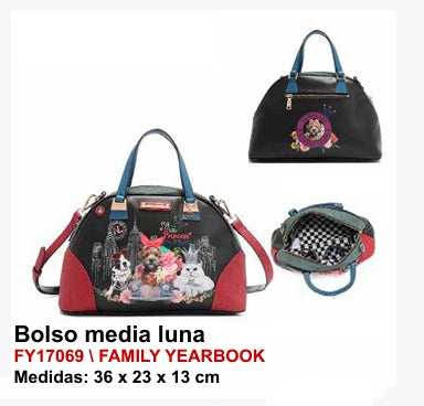 Bolso Media Luna - Family Yearbook