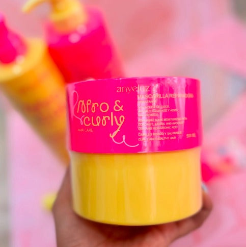 Anyeluz - Mascarilla Reparadora Afro & Curly