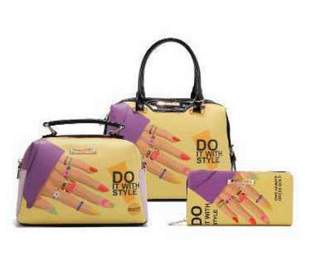 Set de Tres Piezas - Nail Polish