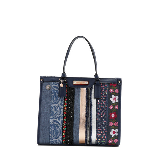 Bolso Cuadrado - Denim Patch