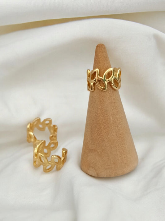 Ear Cuff de oro laminado