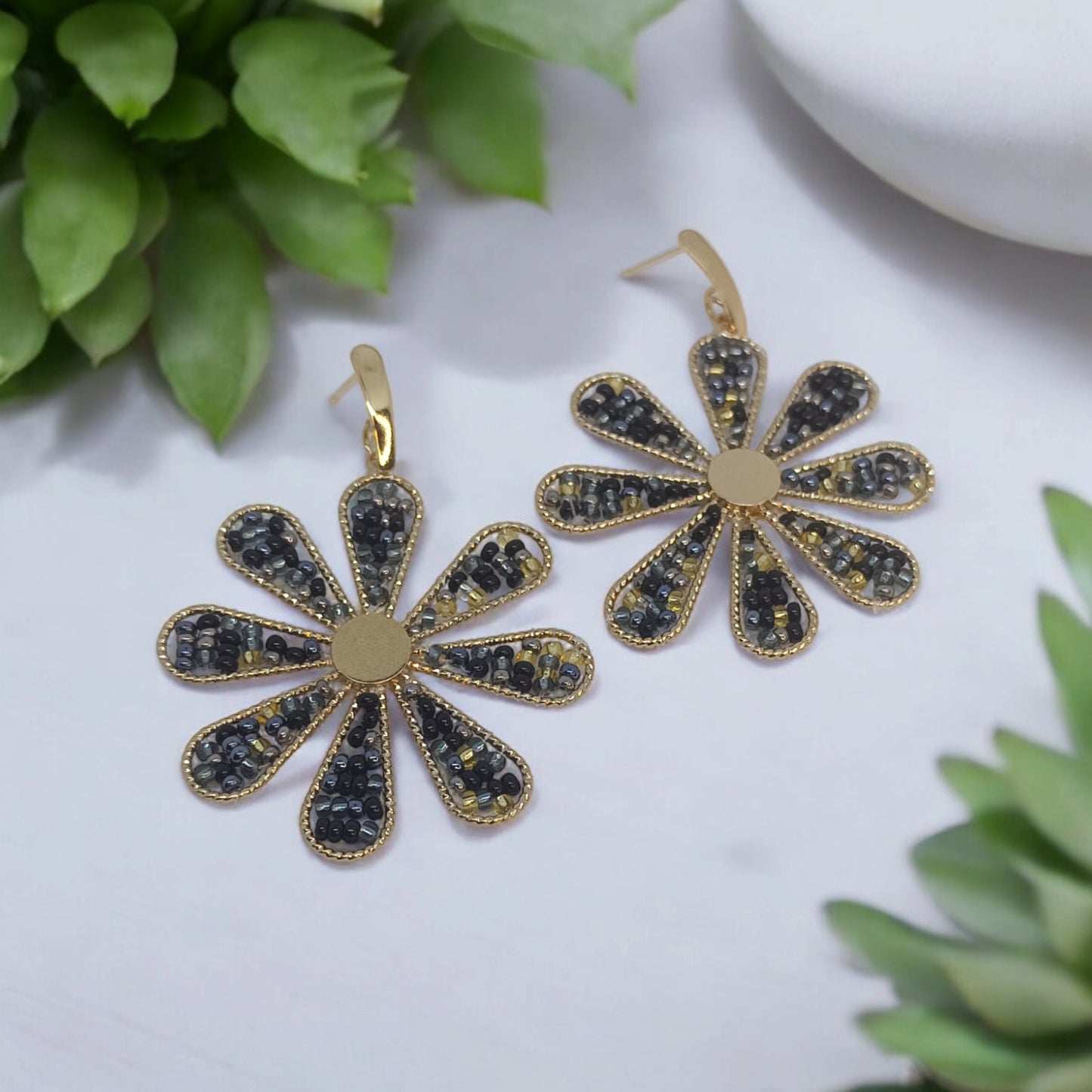 Aretes artesanales