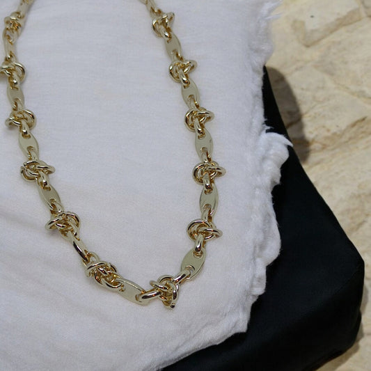 Chocker en oro laminado