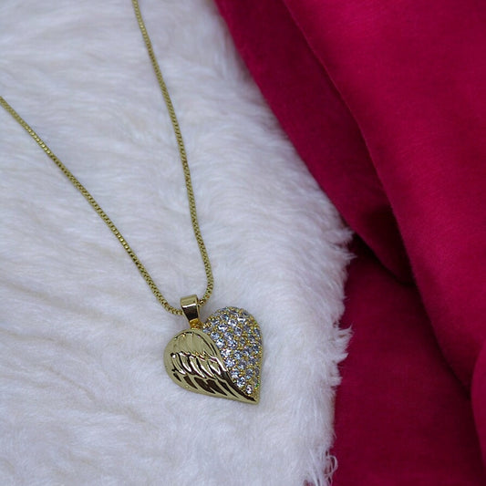 Cadena con corazón