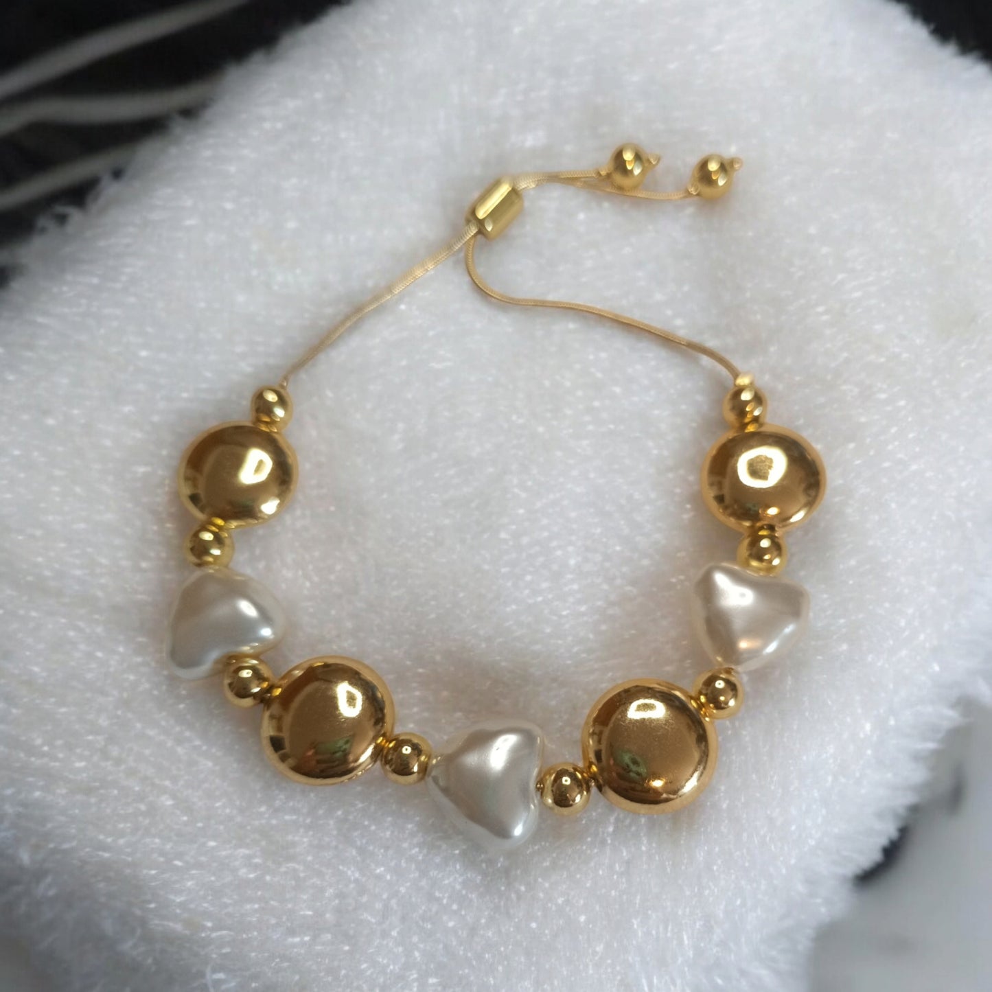 Pulsera de oro laminado