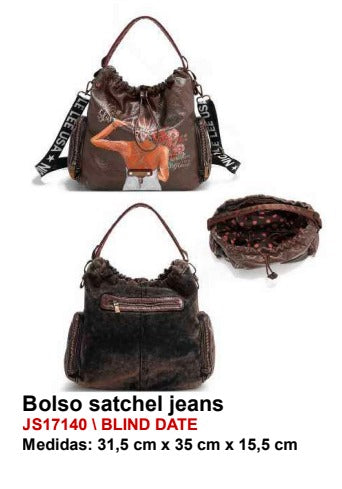 Bolso Satchel - Blind Date