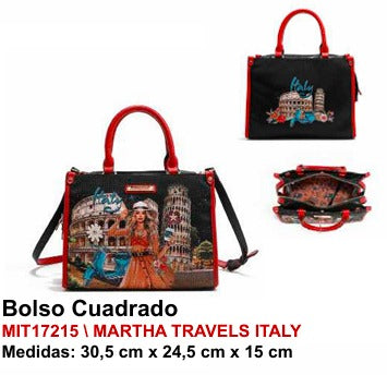 Bolso Cuadrado - Martha Travels