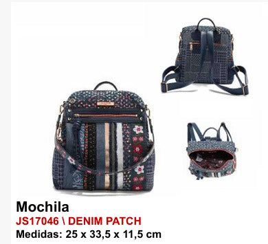 Mochila - Denim Patch