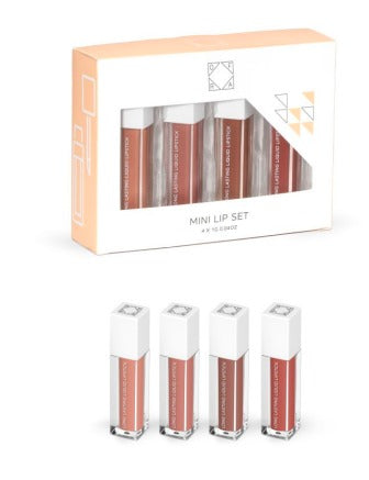Mini Long Lasting Liquid Lipstick Set Everyday Nudes Vol II
