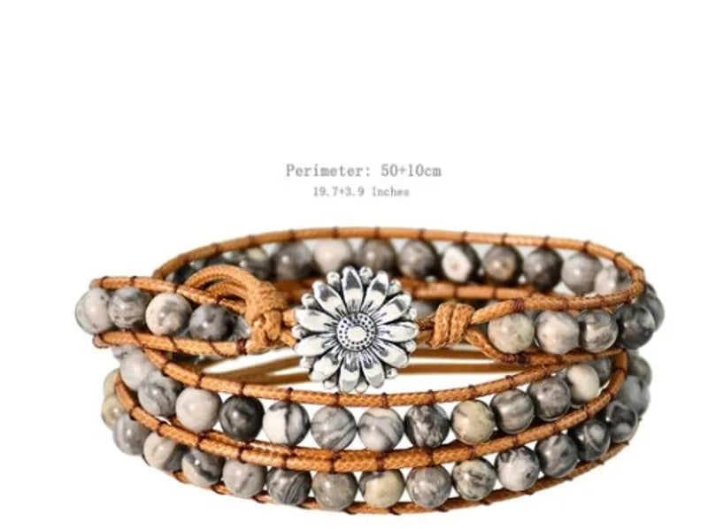 Pulsera 2 en 1 - Wrap Gris