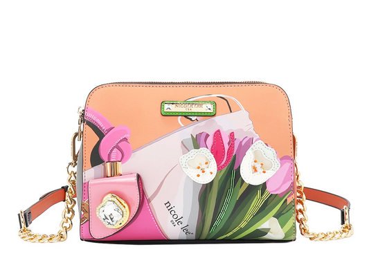 Bolso Manos Libres - Violet Blossom