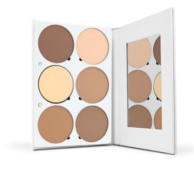 Paleta Profesional Bases en Polvo Wet & Dry - 10g c/u