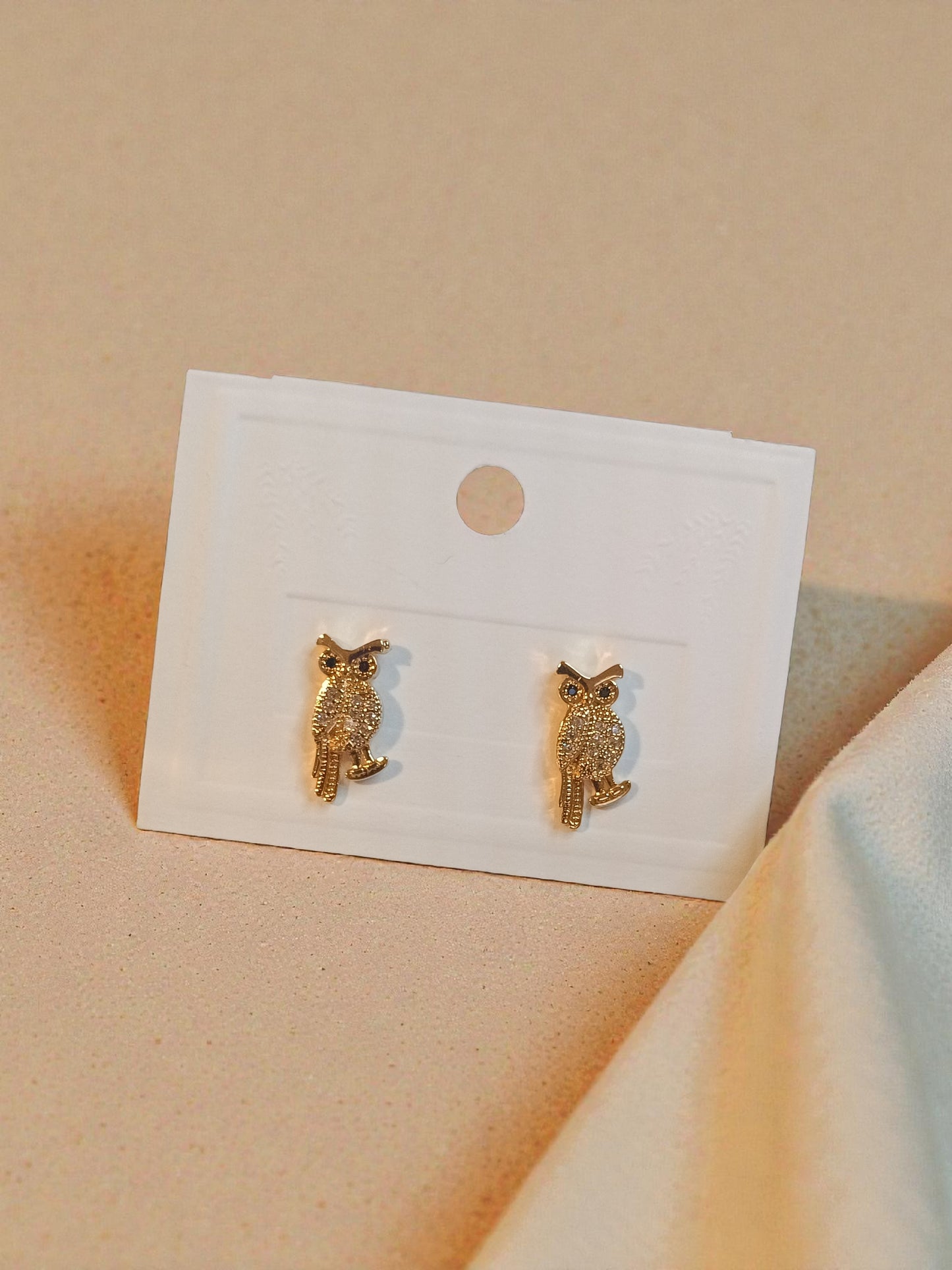 Aretes de pin - Diseño Búhos