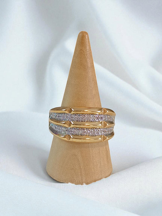 Anillo oro laminado