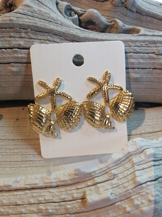 Maxi Aretes de pin - Diseño Fondo Marino