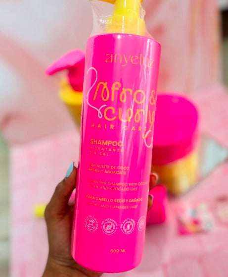 Anyeluz - Shampoo Hidratante Afro & Curly